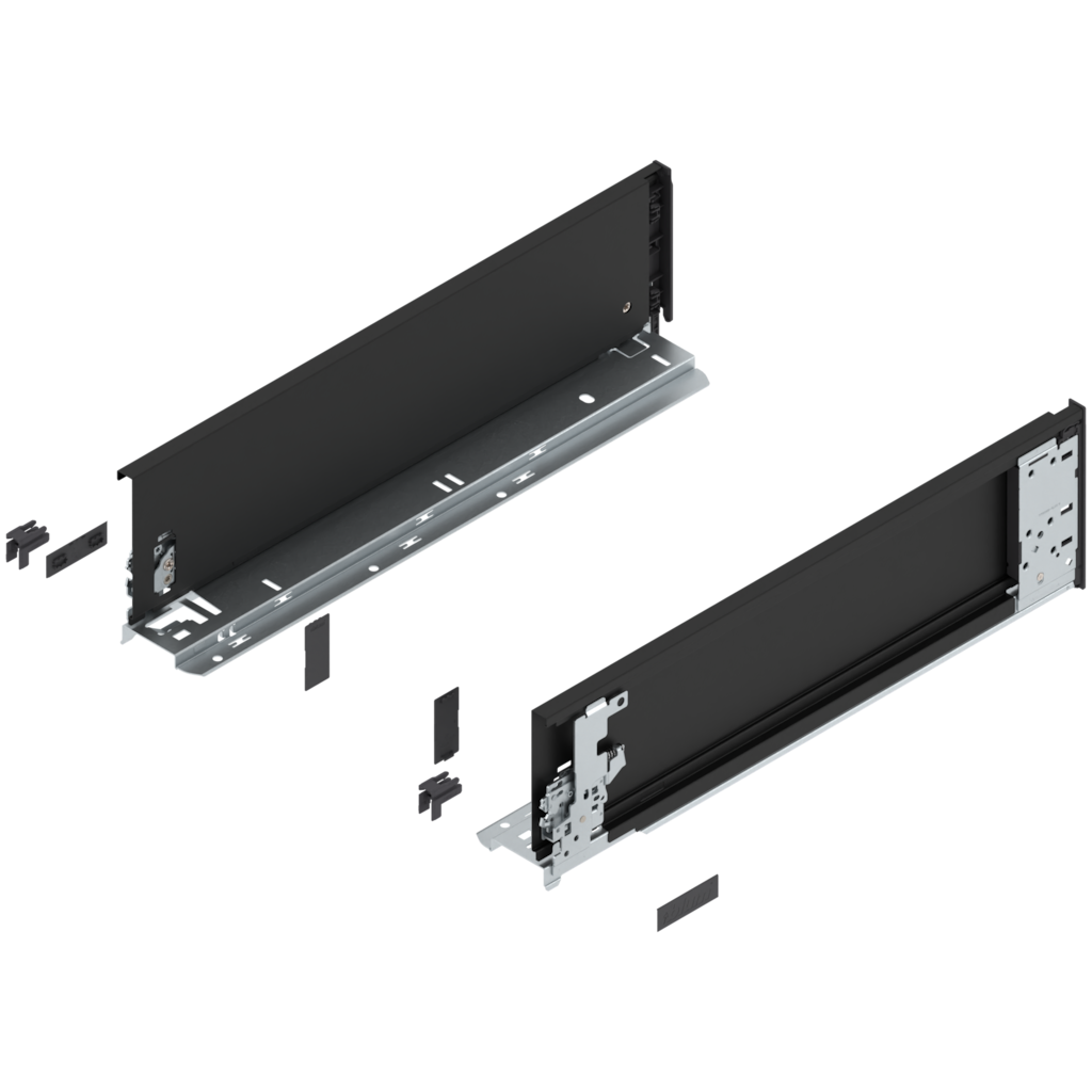 LEGRABOX pure drawer side without decorative element height K