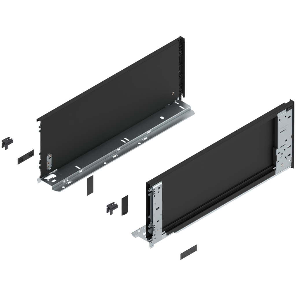 LEGRABOX pure drawer side without decorative element height C