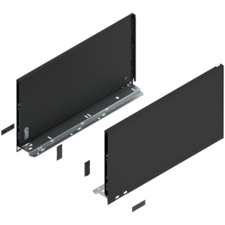 LEGRABOX pure drawer side set height F