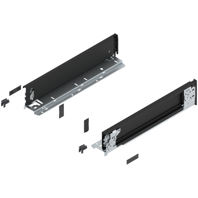 LEGRABOX pure drawer side without decorative element height M
