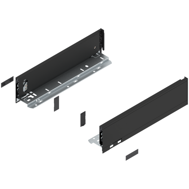 LEGRABOX pure drawer side set height M
