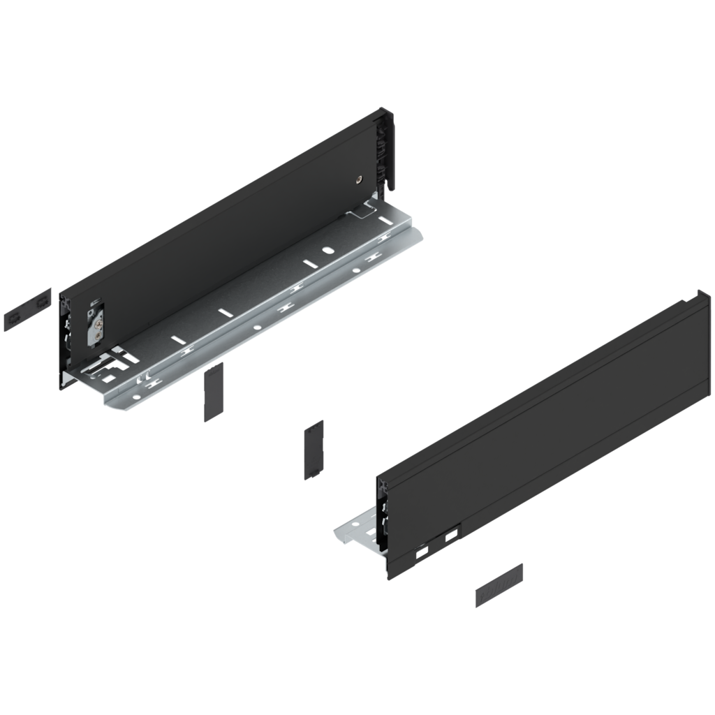 LEGRABOX pure drawer side set height M