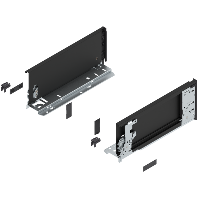 LEGRABOX pure drawer side without decorative element height K