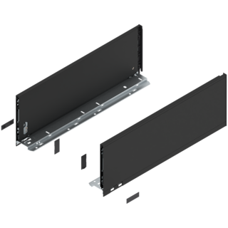 LEGRABOX pure drawer side set height C