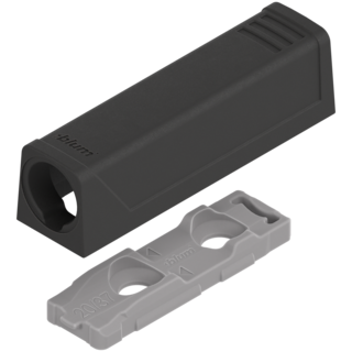 TIP-ON adapter plate, set horizontal short version