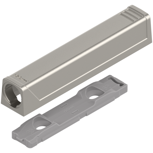 TIP-ON adapter plate, set horizontal long version