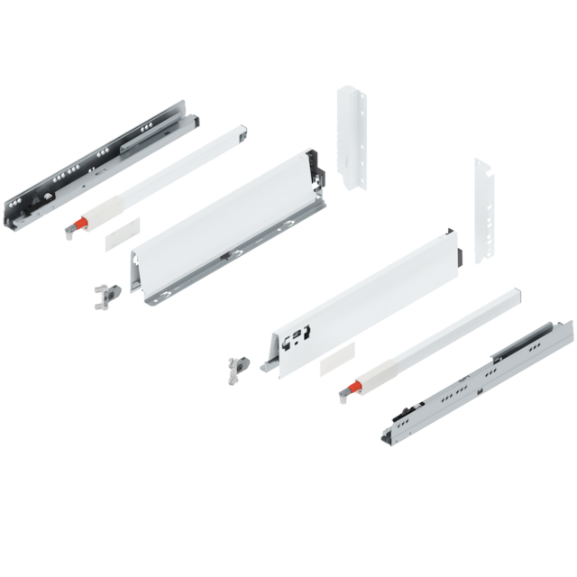 TANDEMBOX Complete set Drawer For system height D (224.0 mm)