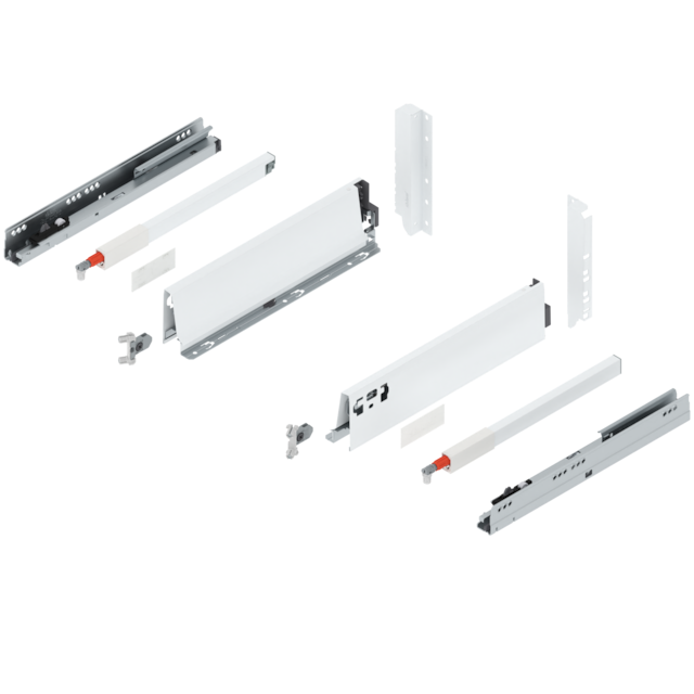 TANDEMBOX Complete set Drawer For system height D (224.0 mm)