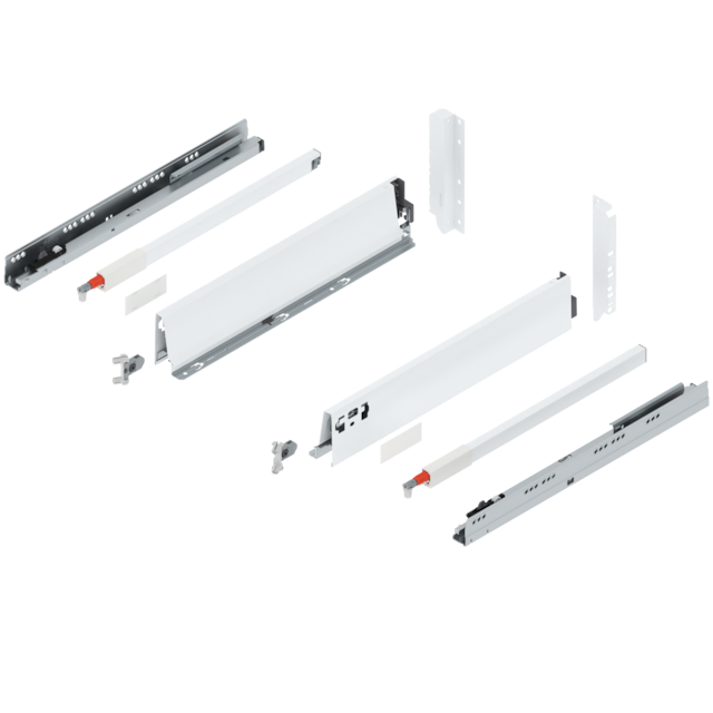 TANDEMBOX Complete set Drawer For system height D (224.0 mm)