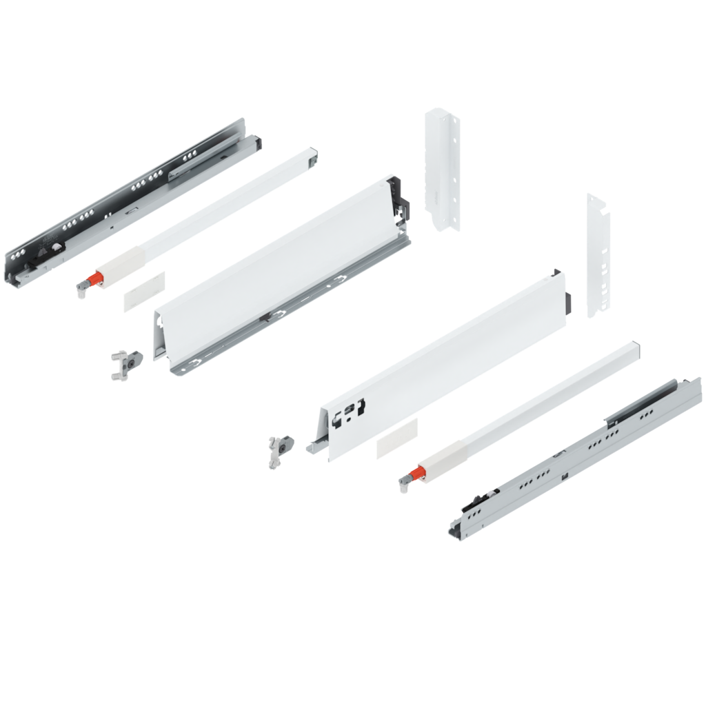 TANDEMBOX Complete set Drawer For system height D (224.0 mm)