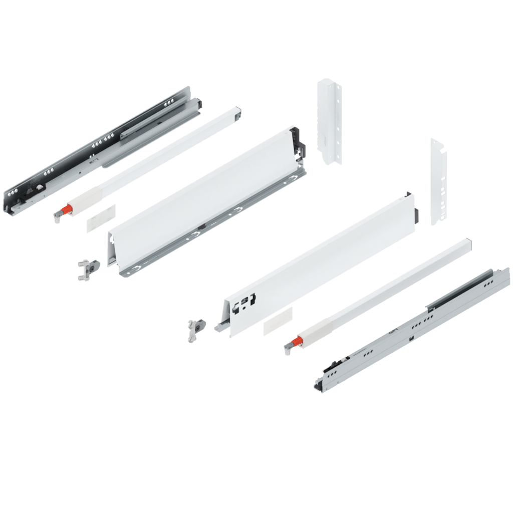 TANDEMBOX Complete set Drawer For system height D (224.0 mm)