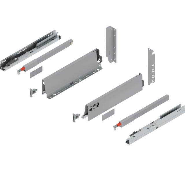 TANDEMBOX complete set drawer height D (224.0 mm)