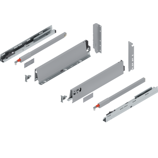 TANDEMBOX complete set drawer height D (224.0 mm)