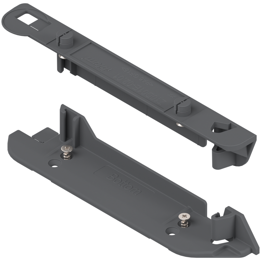 SERVO-DRIVE bracket profile attachment set bottom