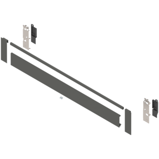 LEGRABOX front piece set height C
