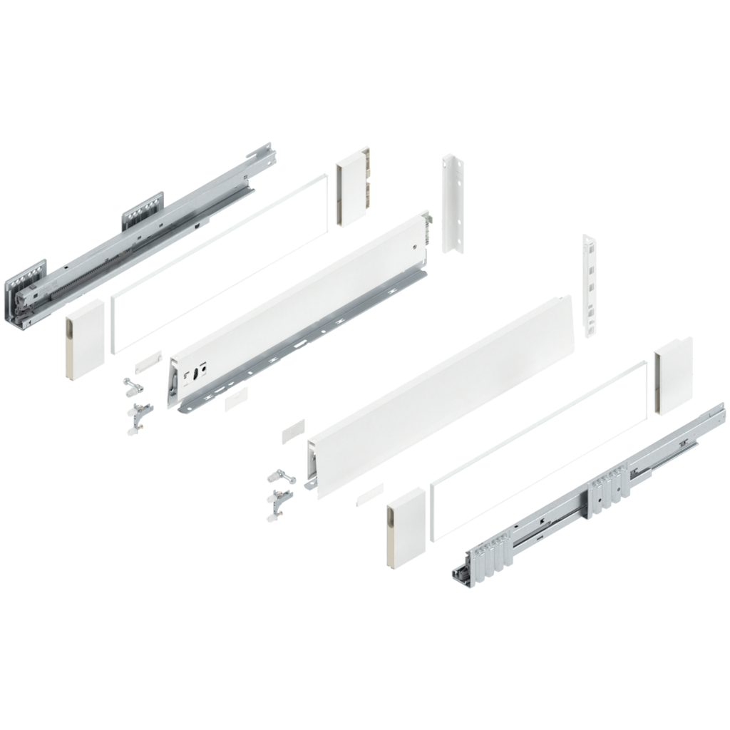 MERIVOBOX πακέτο συστατικών μερών, συρτάρι ύψος E (209,0 mm)