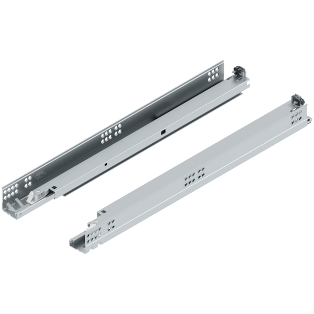 TANDEM TIP-ON runner set full extension 550 mm