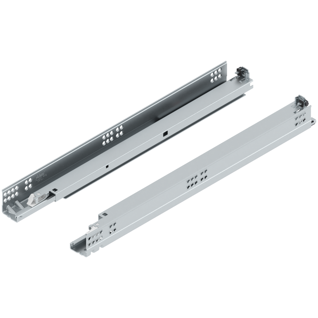 TANDEM TIP-ON runner set full extension 550 mm