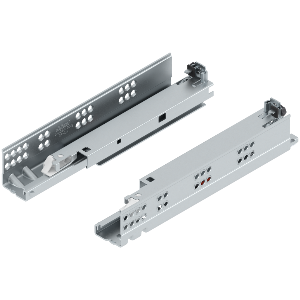 TANDEM TIP-ON runner set full extension 270 mm