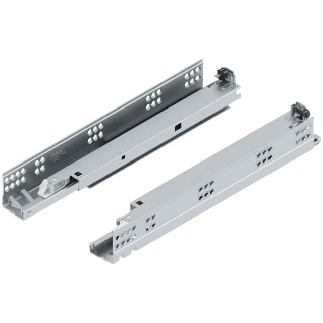 TANDEM TIP-ON runner set full extension 350 mm