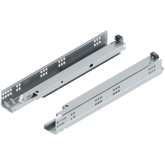 TANDEM TIP-ON runner set full extension 400 mm