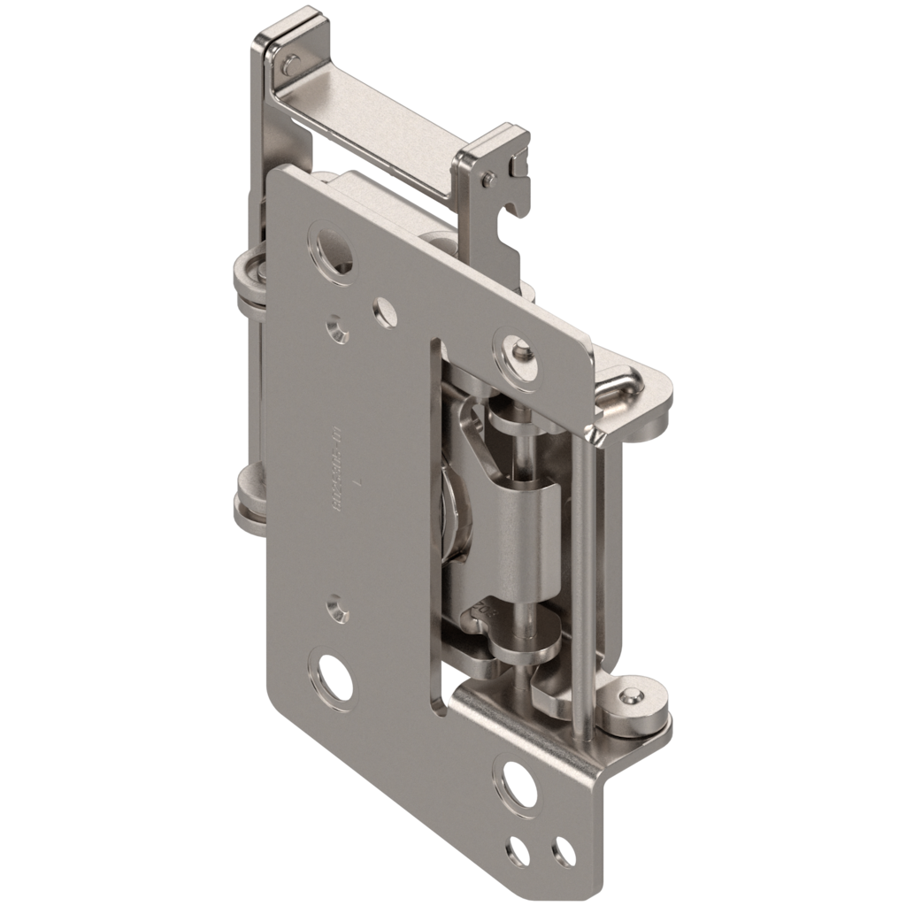 REVEGO duo roller carriage hinge right