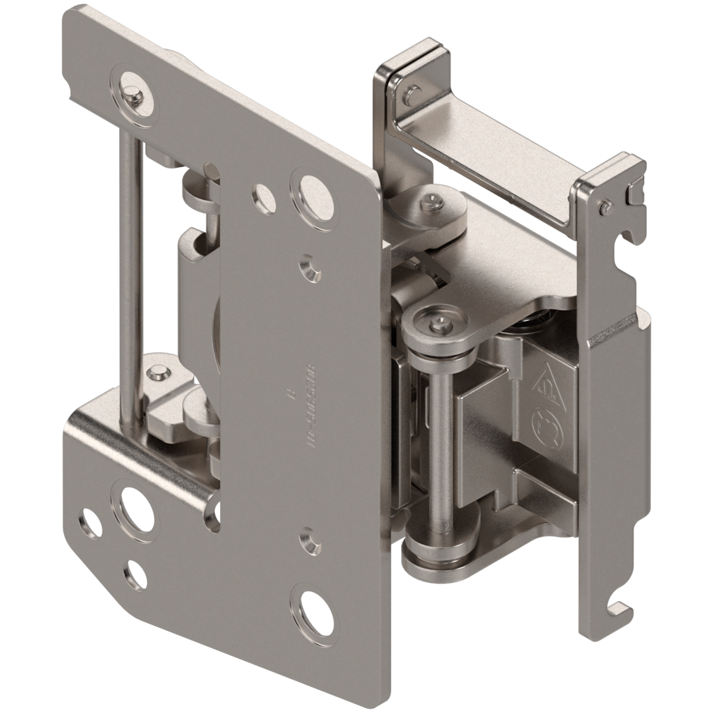 REVEGO duo roller carriage hinge left