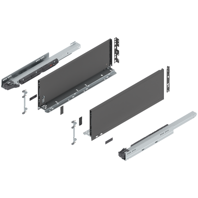 LEGRABOX pure complete set drawer height C (193.0 mm)