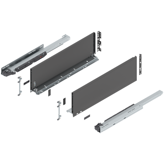 LEGRABOX pure complete set drawer height C (193.0 mm)