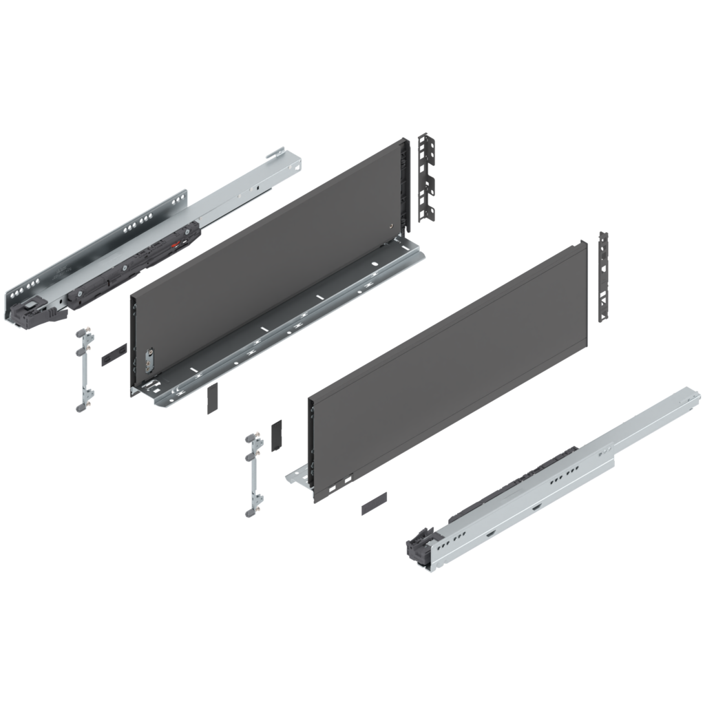 LEGRABOX pure complete set drawer height C (193.0 mm)