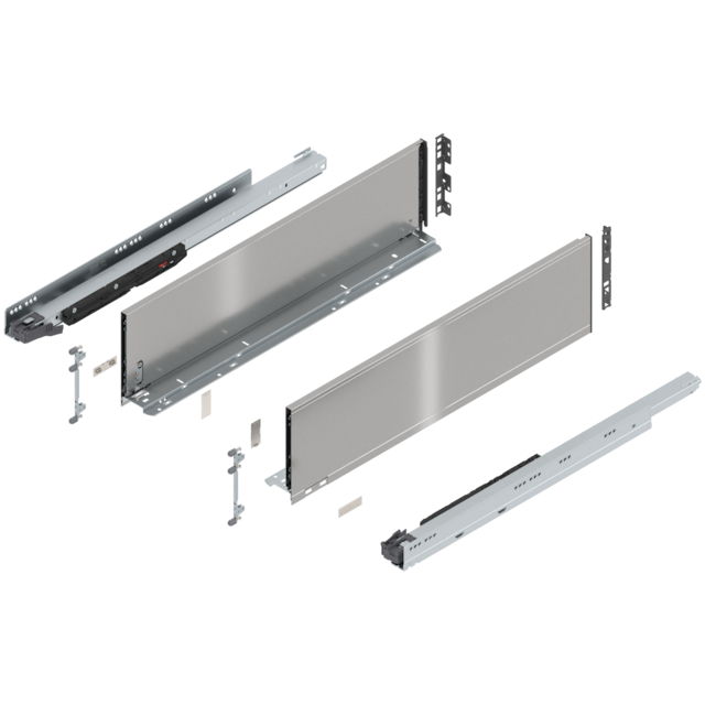 LEGRABOX pure complete set drawer height C (193.0 mm)