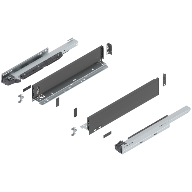 LEGRABOX pure complete set drawer height M (106.0 mm)