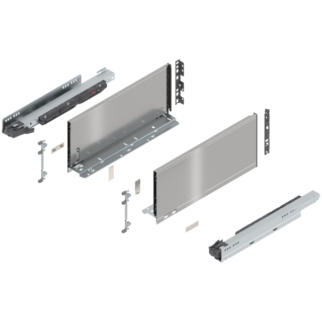 LEGRABOX pure complete set drawer height C (193.0 mm)