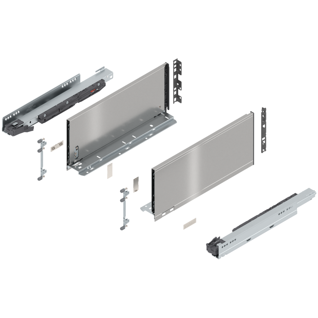 LEGRABOX pure complete set drawer height C (193.0 mm)