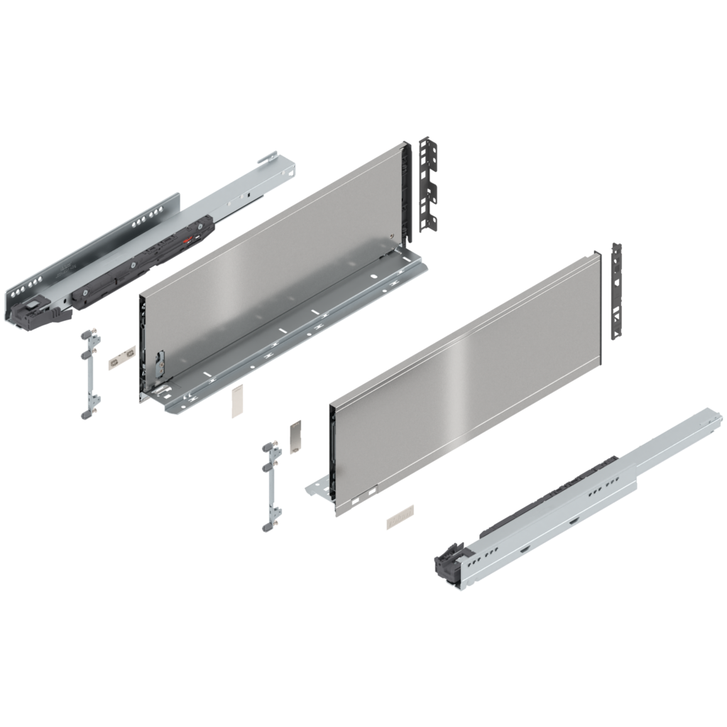 LEGRABOX pure complete set drawer height C (193.0 mm)