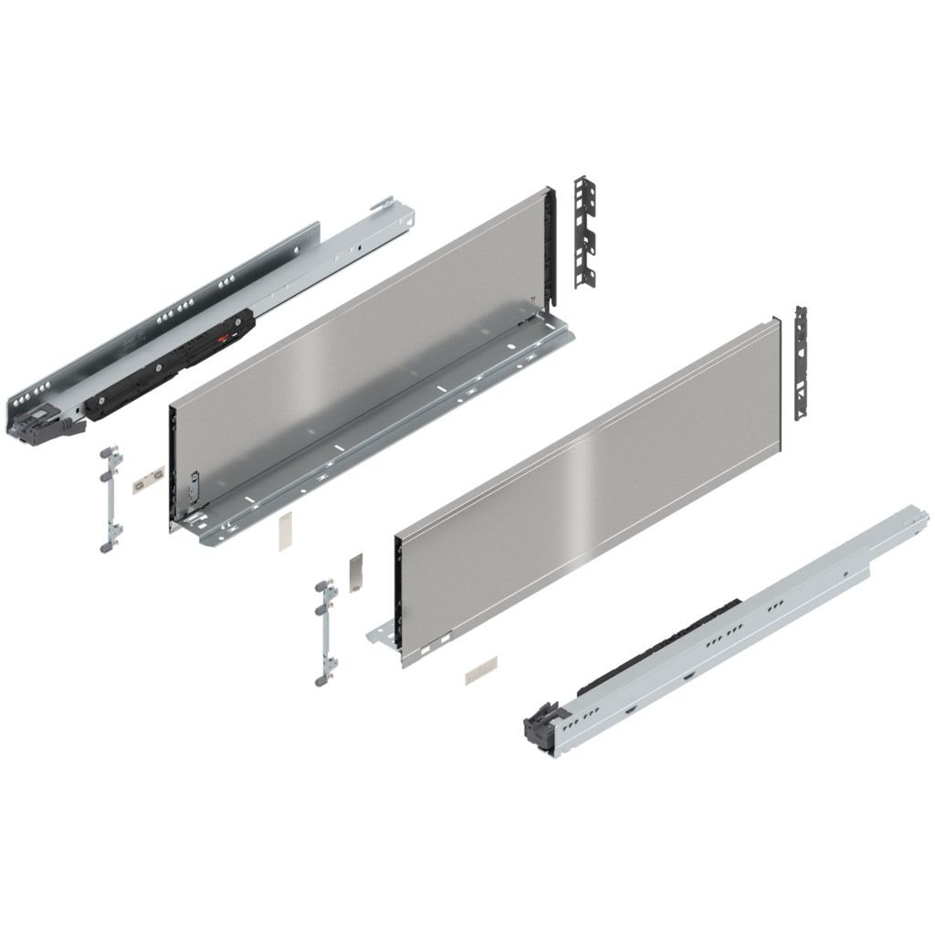 LEGRABOX pure complete set drawer height C (193.0 mm)