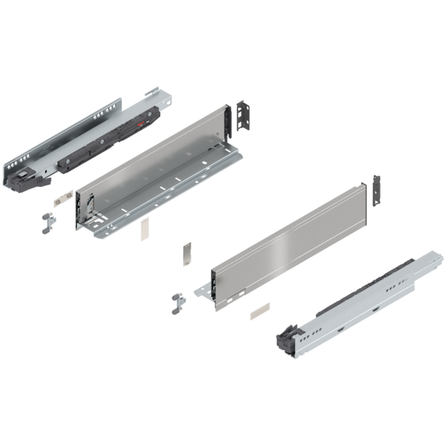 LEGRABOX pure complete set drawer height M (106.0 mm)