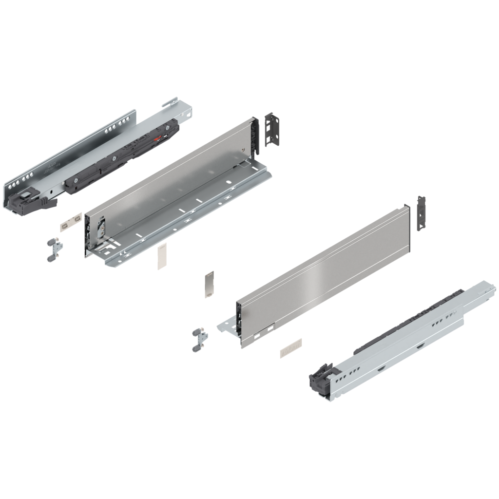 LEGRABOX pure complete set drawer height M (106.0 mm)