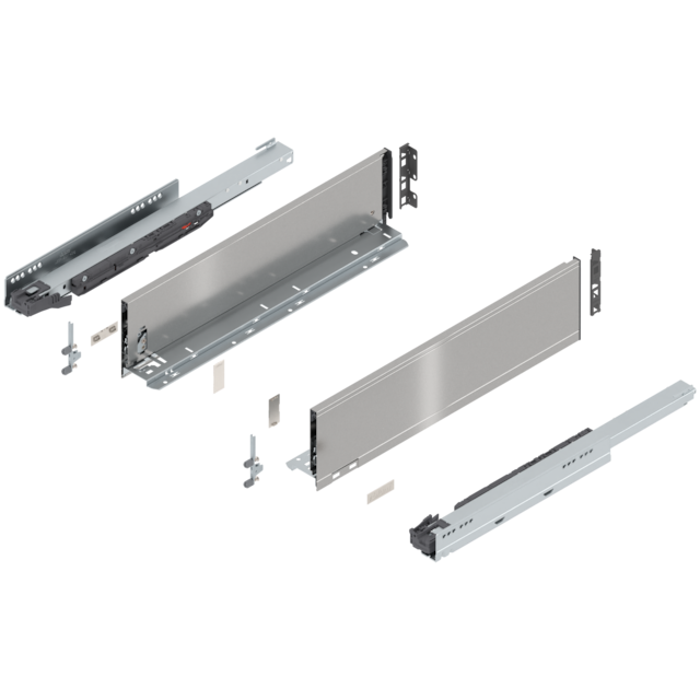 LEGRABOX pure complete set drawer height K (142.0 mm)