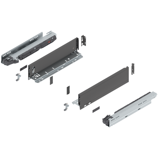 LEGRABOX pure complete set drawer height M (106.0 mm)