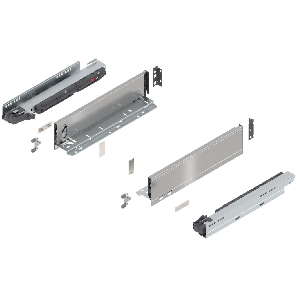 LEGRABOX pure complete set drawer height M (106.0 mm)