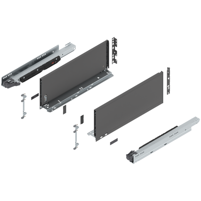 LEGRABOX pure complete set drawer height C (193.0 mm)