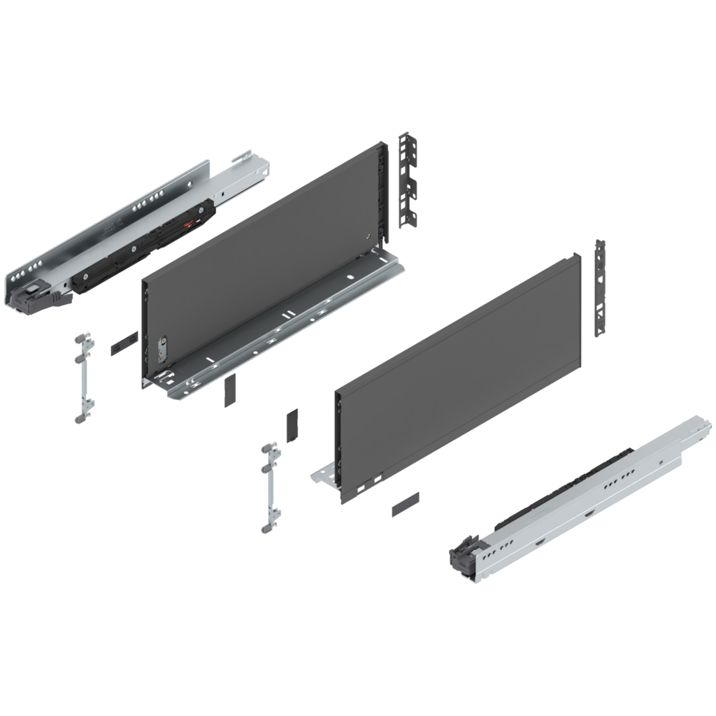 LEGRABOX pure complete set drawer height C (193.0 mm)
