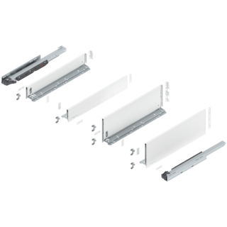 LEGRABOX pure SPACE TWIN complete set NL = 500 mm