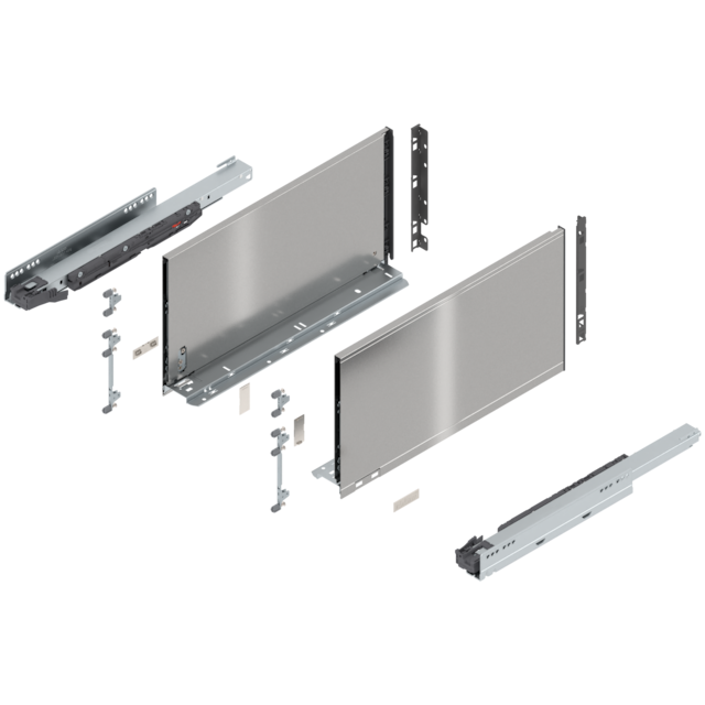 LEGRABOX pure complete set drawer height F (257.0 mm)