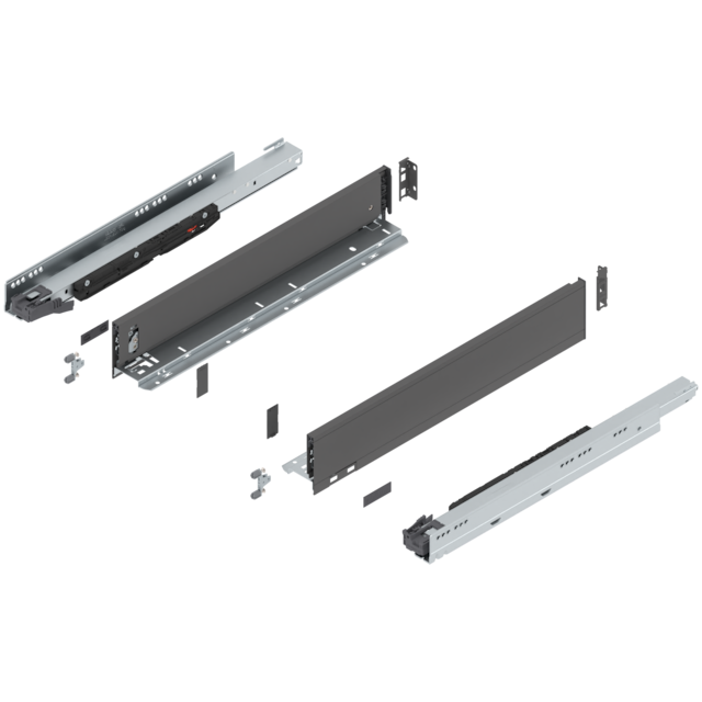 LEGRABOX pure complete set drawer height M (106.0 mm)