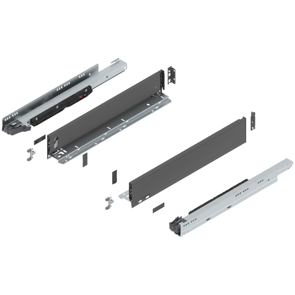 LEGRABOX pure complete set drawer height M (106.0 mm)