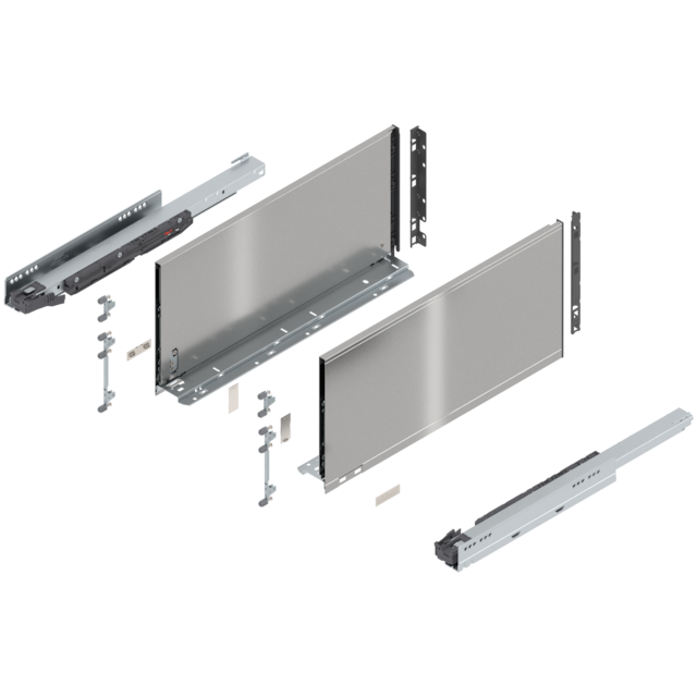 LEGRABOX pure complete set drawer height F (257.0 mm)