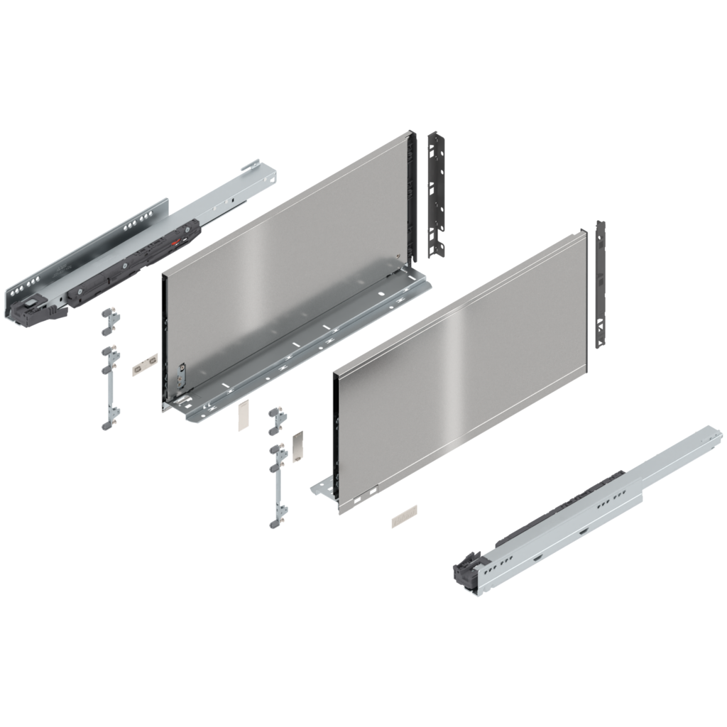 LEGRABOX pure complete set drawer height F (257.0 mm)