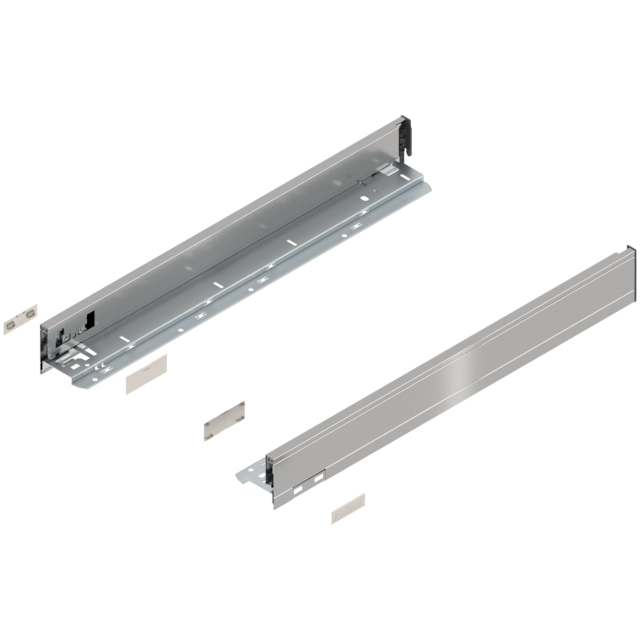 LEGRABOX pure drawer side set height N